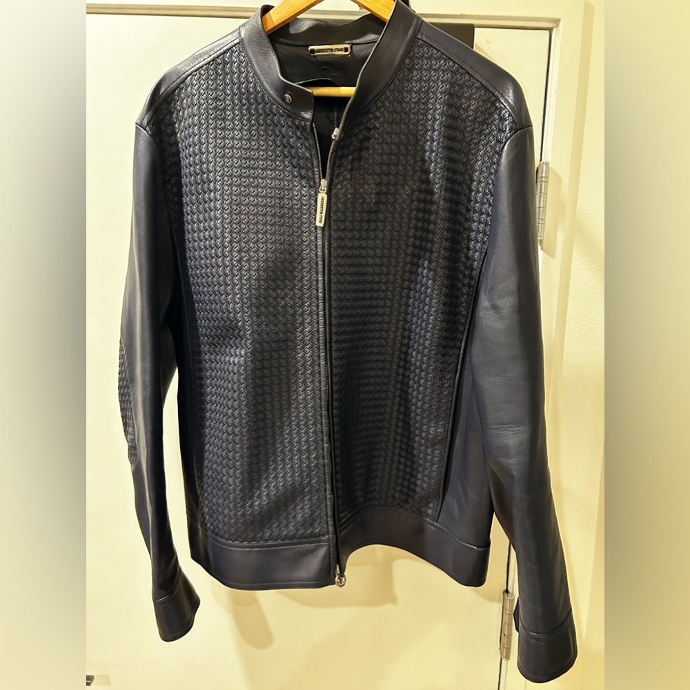 Stefano ricci leather jacket